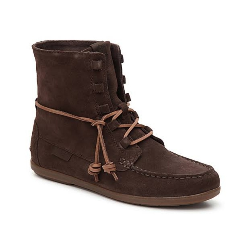 EUC SPERRY TOP-SIDER 
COIL HOOK BOOTIE SIZE 7.5